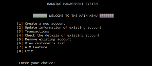 Bank Management System In C Programming With Source Code Source Code Bank Management System In C Programming With Source Code Source Code