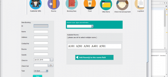 Hotel Management System In Java With Source Code Source Code & Projects