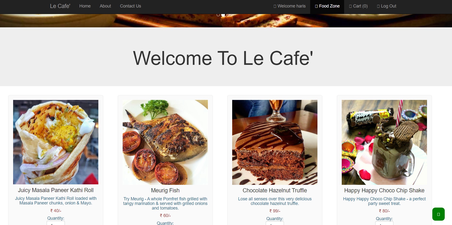 Online Food Order System In PHP With Source Code Source Code & Projects