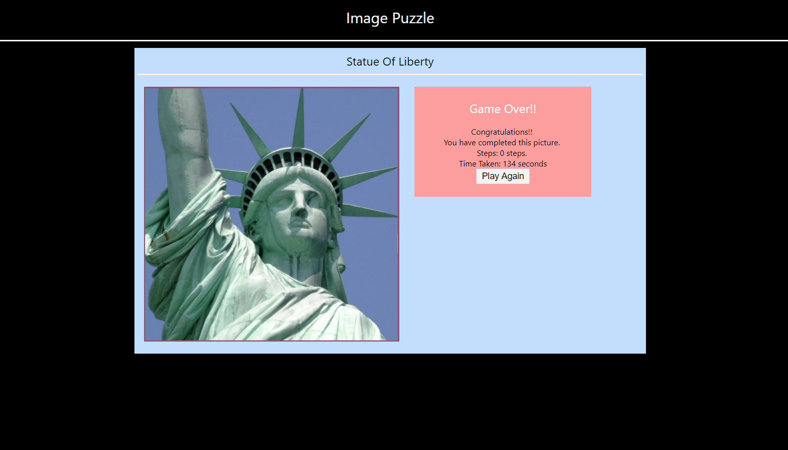 Puzzle Game In Javascript With Source Code Source Code Project
