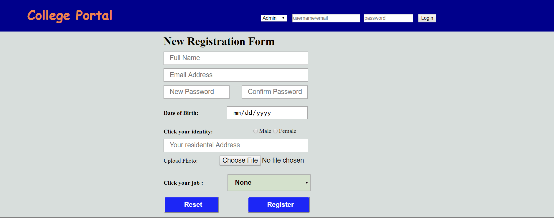 Enrollment System In PHP With Source Code Source Code & Projects