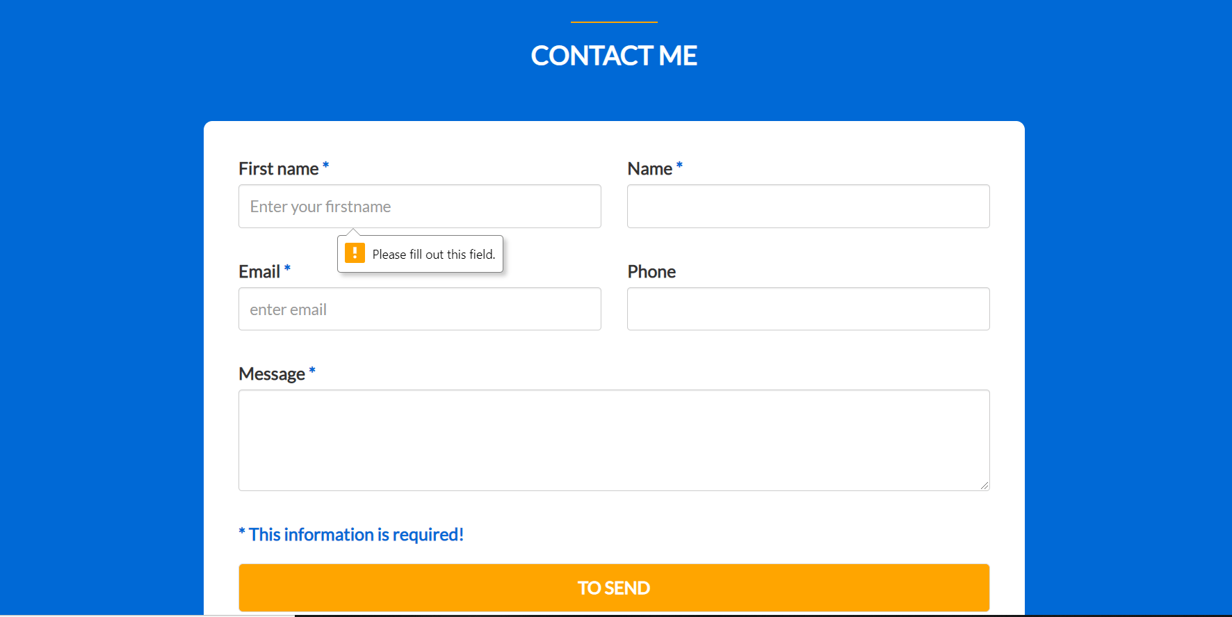 Simple Contact Form In PHP With Source Code Source Code & Projects
