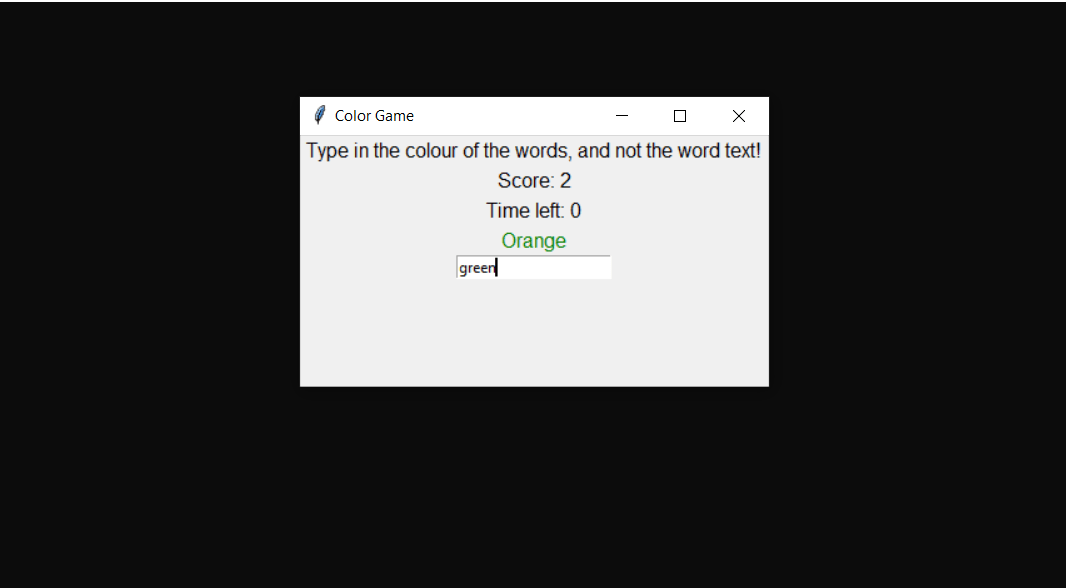 Color Game Using Tkinter In Python With Source Code Video 2021 Images