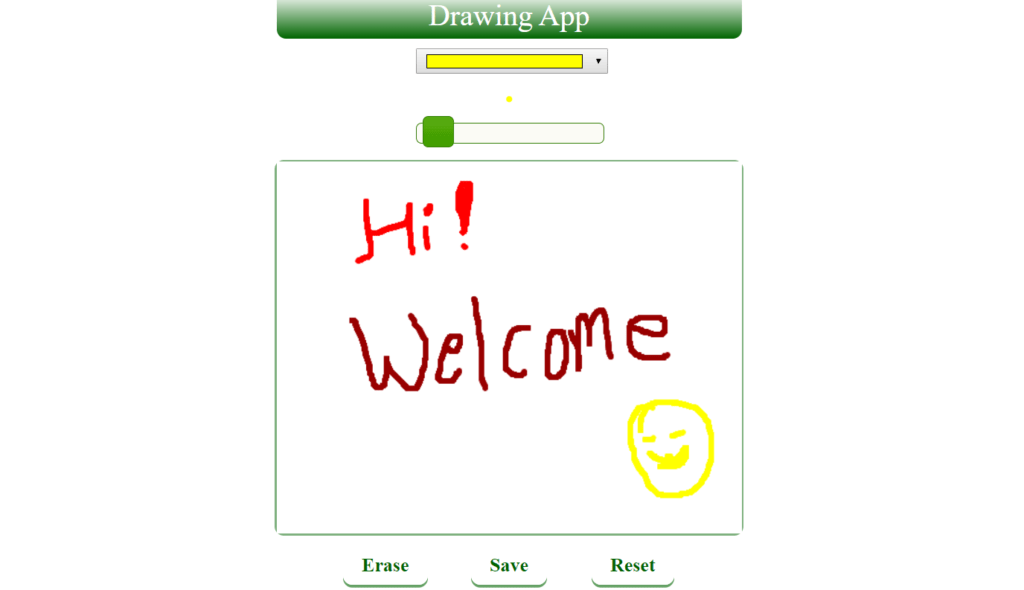 Drawing App In JavaScript With Source Code Source Code & Projects