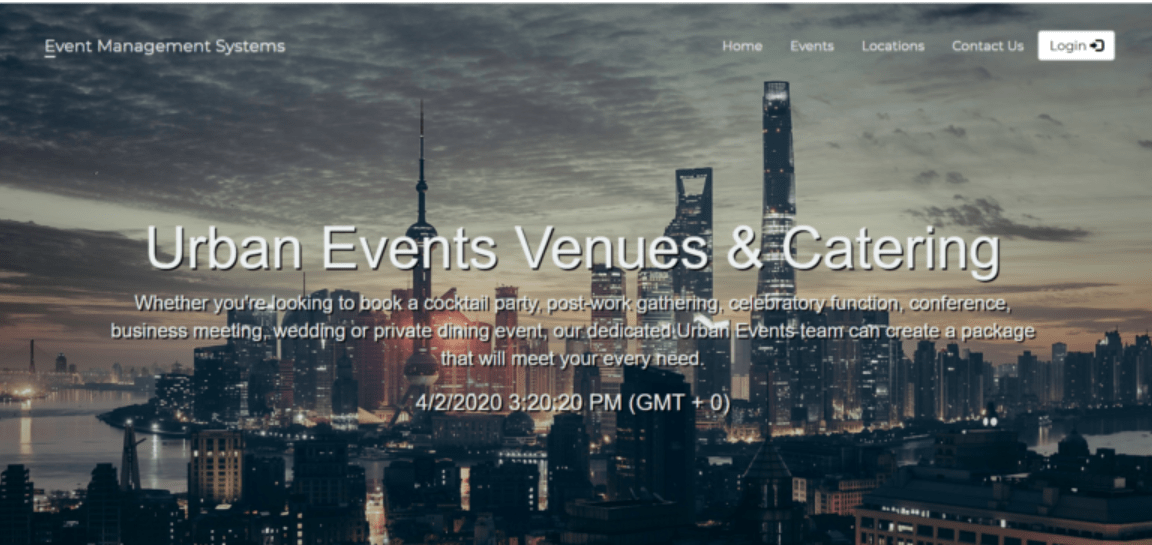 Event Management System In With Source Code Source Code Projects