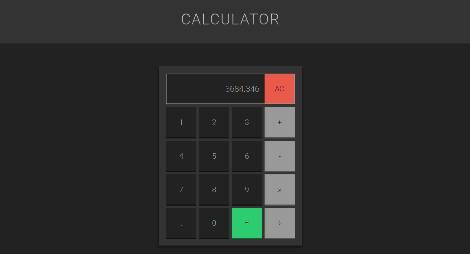 JAVASCRIPT CALCULATOR WITH SOURCE CODE Source Code Project
