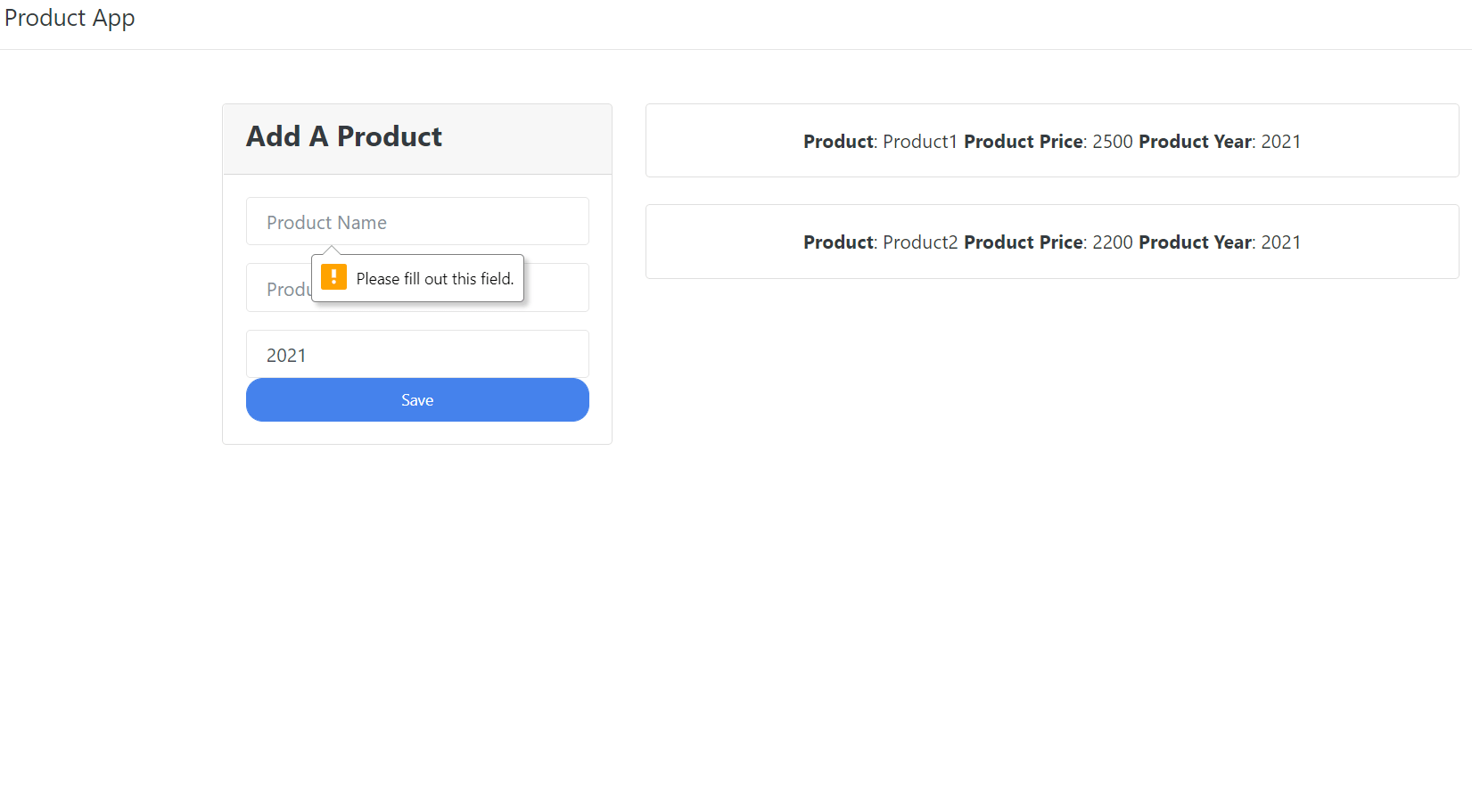 Product Store In JavaScript With Source Code Source Code & Projects
