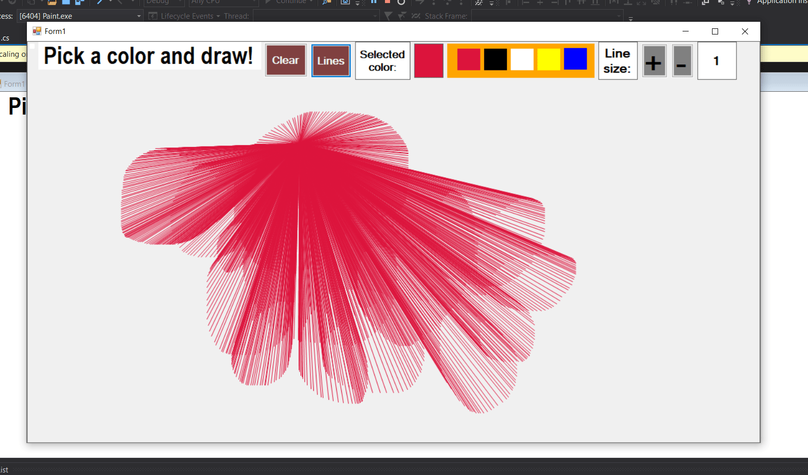 Simple Paint App In C With Source Code Source Code & Projects