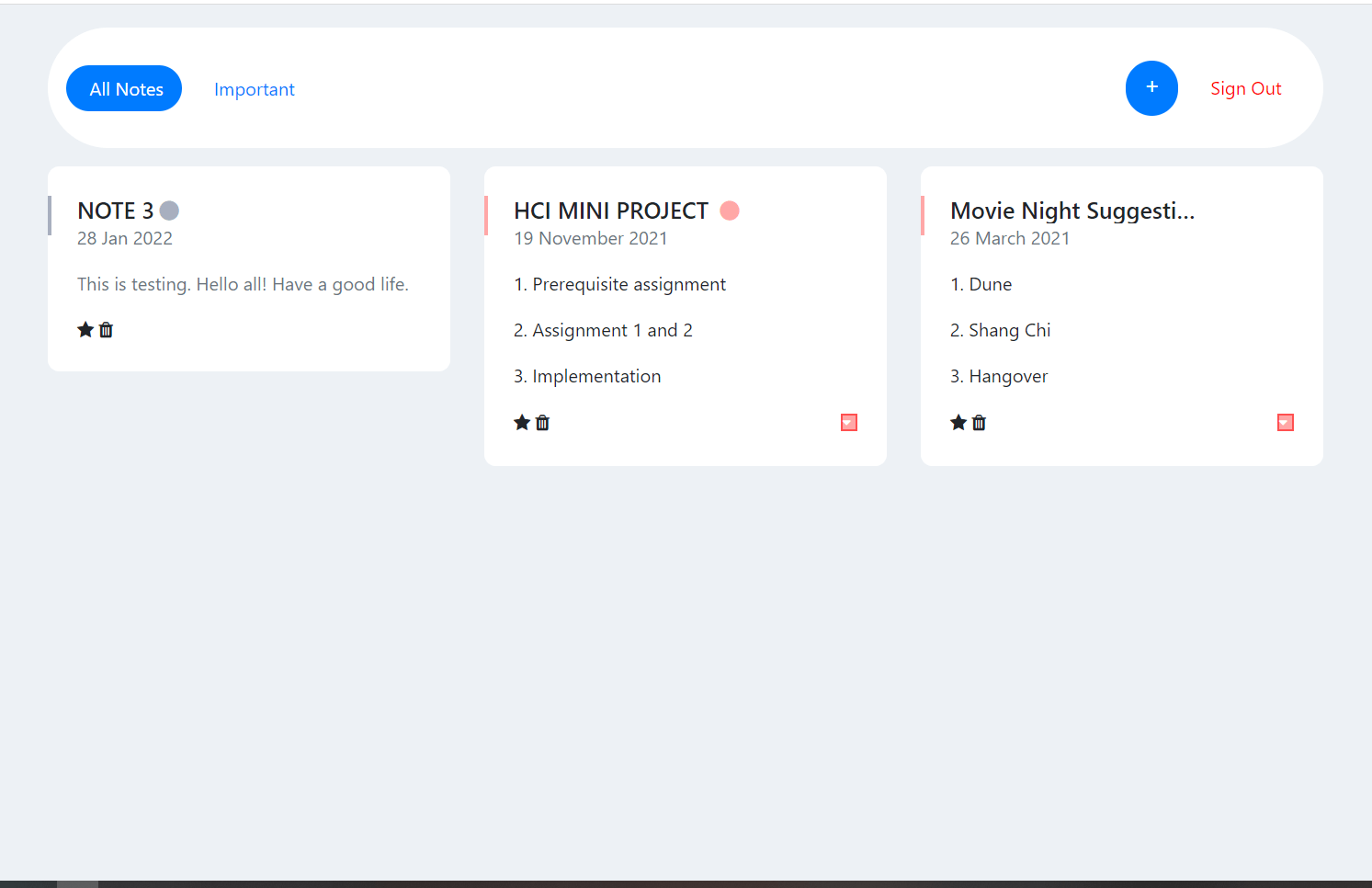 Notes  Application In JavaScript With Source Code Source Code