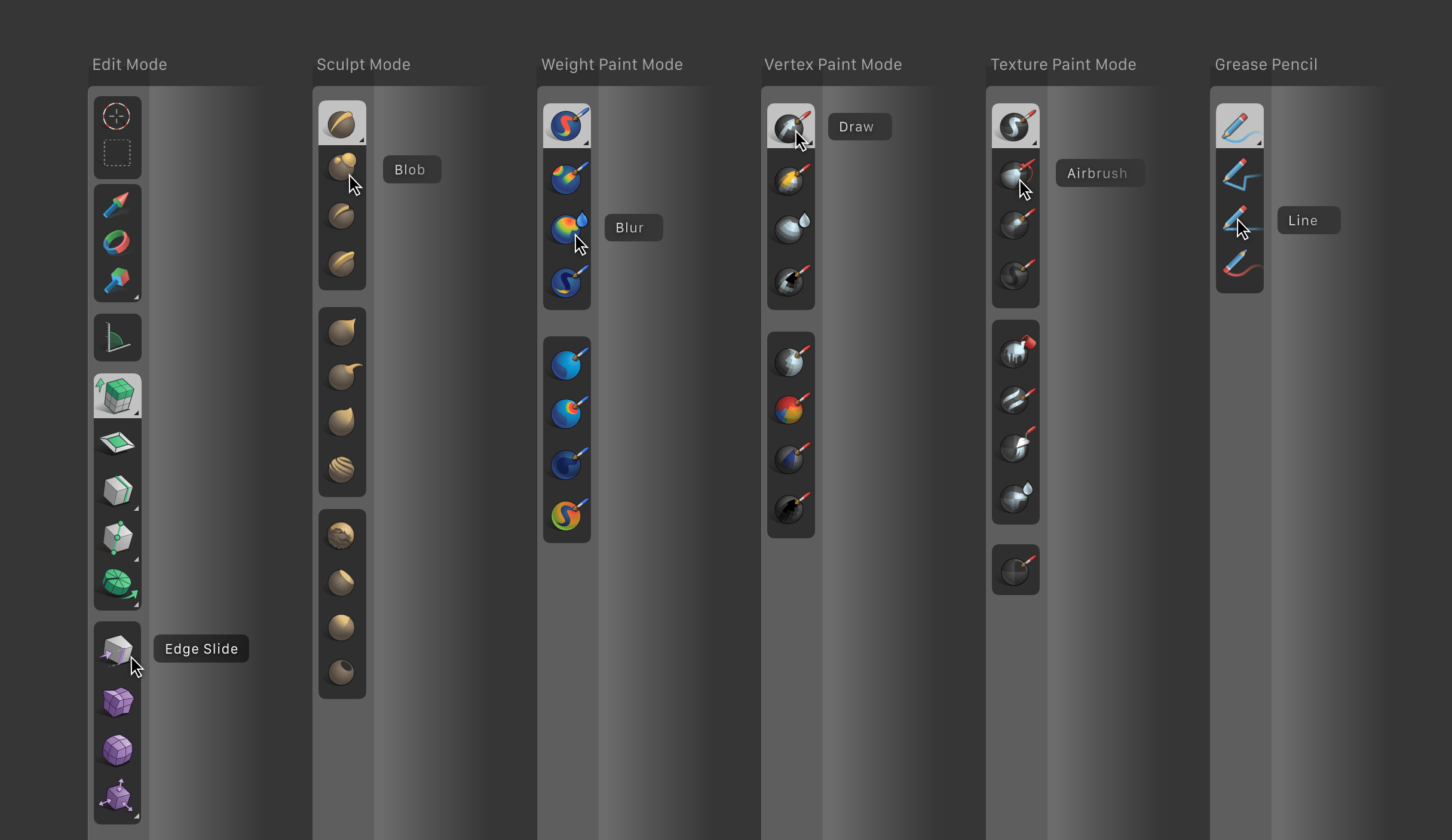 Tools, Toolbar and Tool Widgets — Blender Developers Blog