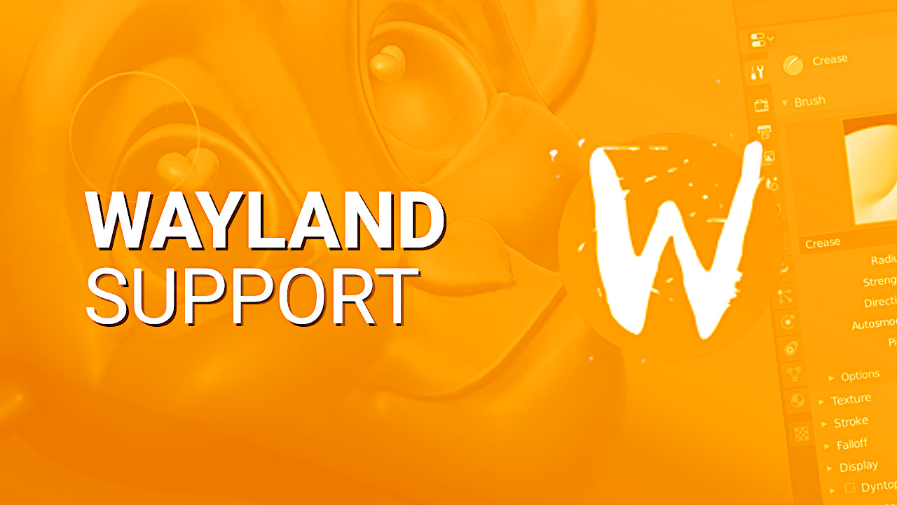 Blender transparent viewport on Wayland Software & Applications