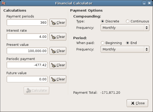8.3. Calculations