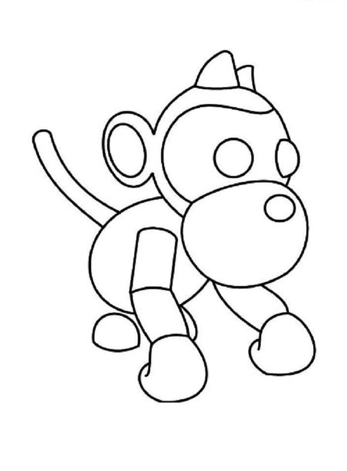 52 Adopt Me Pets Coloring Pages To Print For Kids
