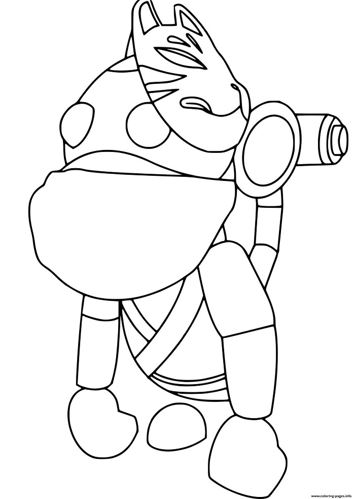52 Adopt Me Pets Coloring Pages To Print For Kids