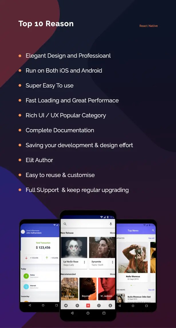 Material Design React Native code.market