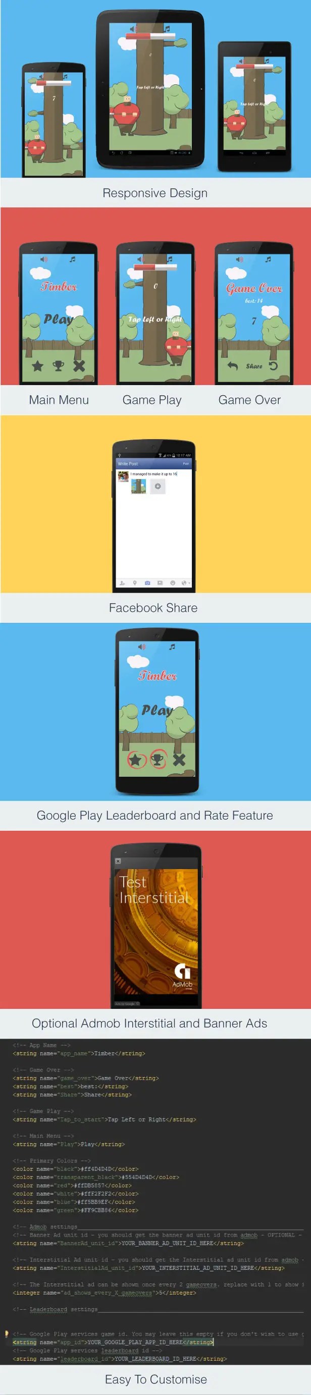 Timber Tree Chopping Android Arcade Game Android code.market