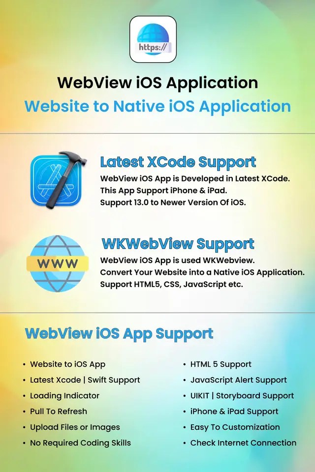 WebView iOS App - Convert Website To iOS Application - code.market