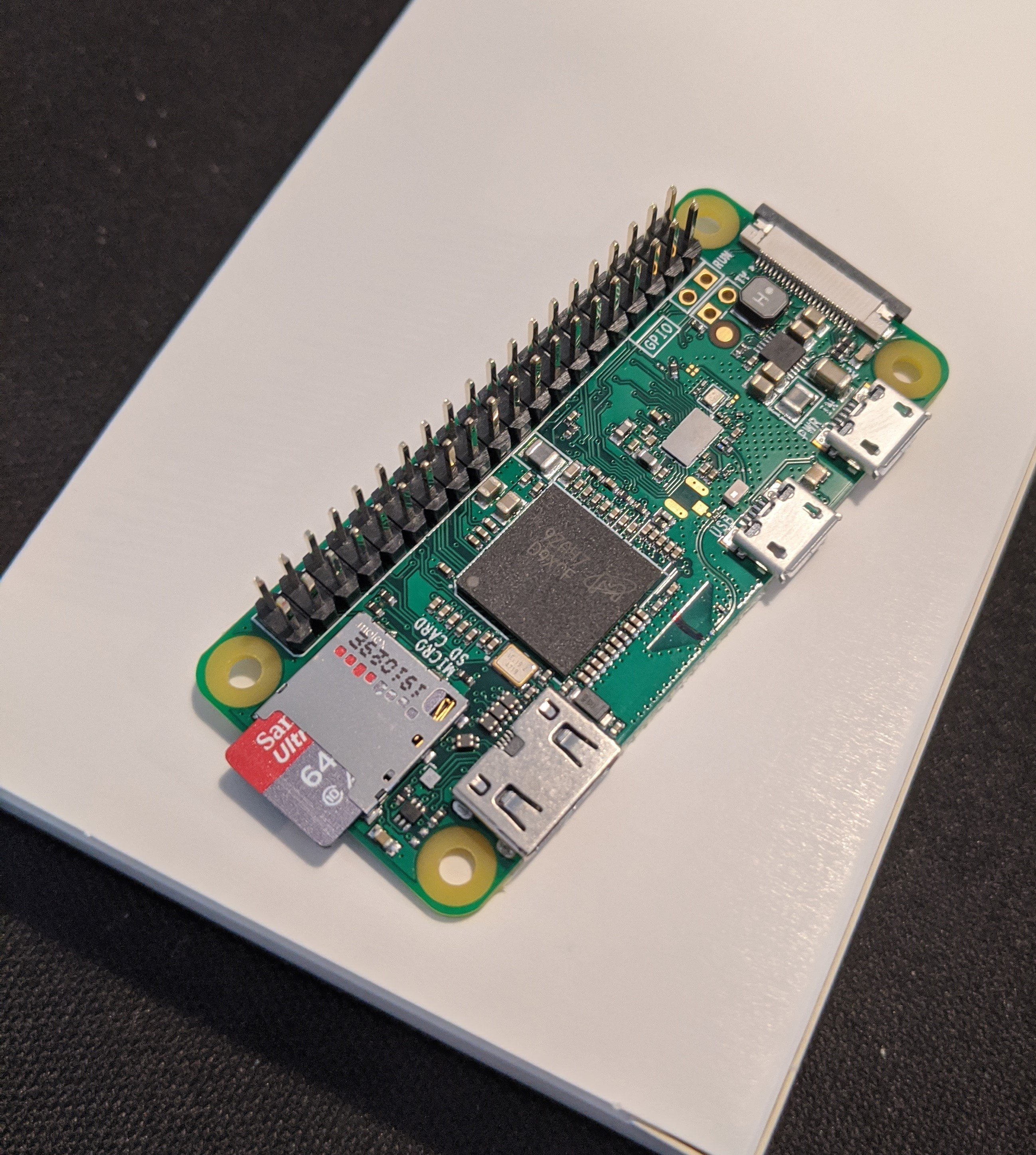 Preparing a Raspberry Pi Zero with WiFi and SSH