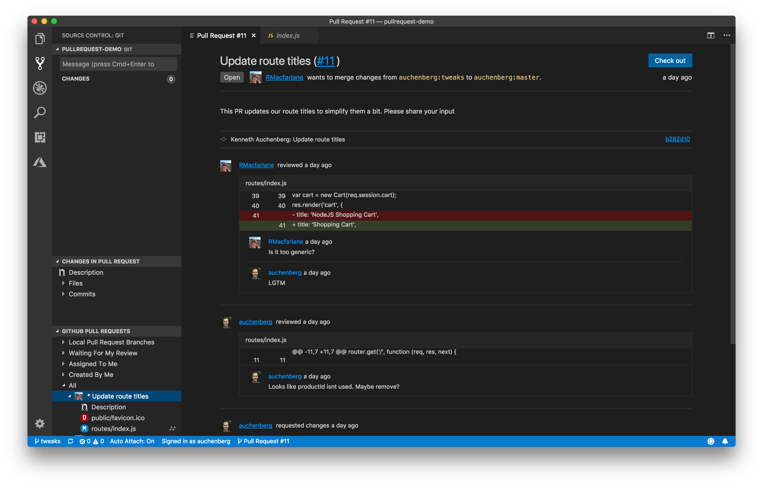 Visual studio code mac configure git treksop