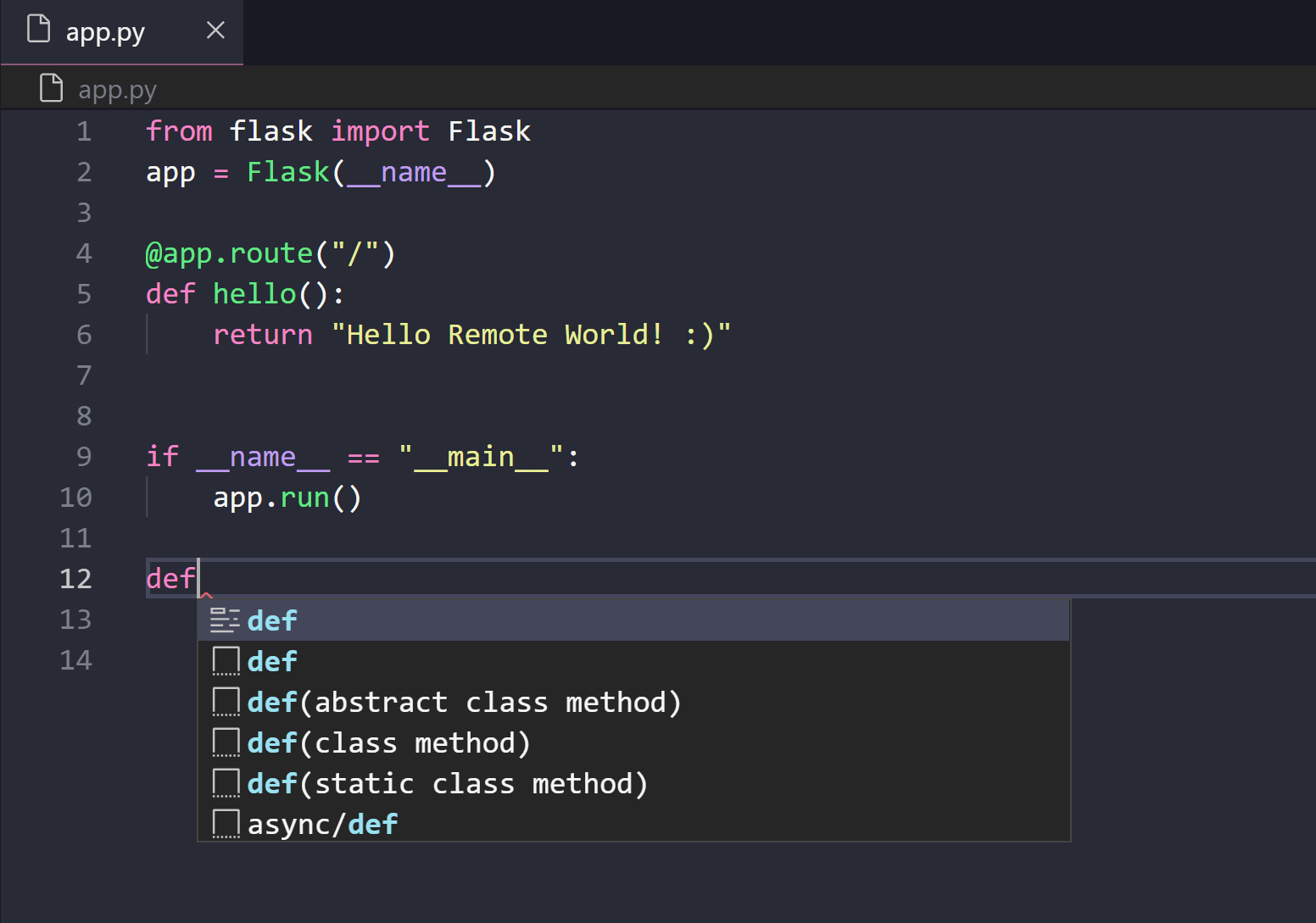 Remote SSH access with Visual Studio Code