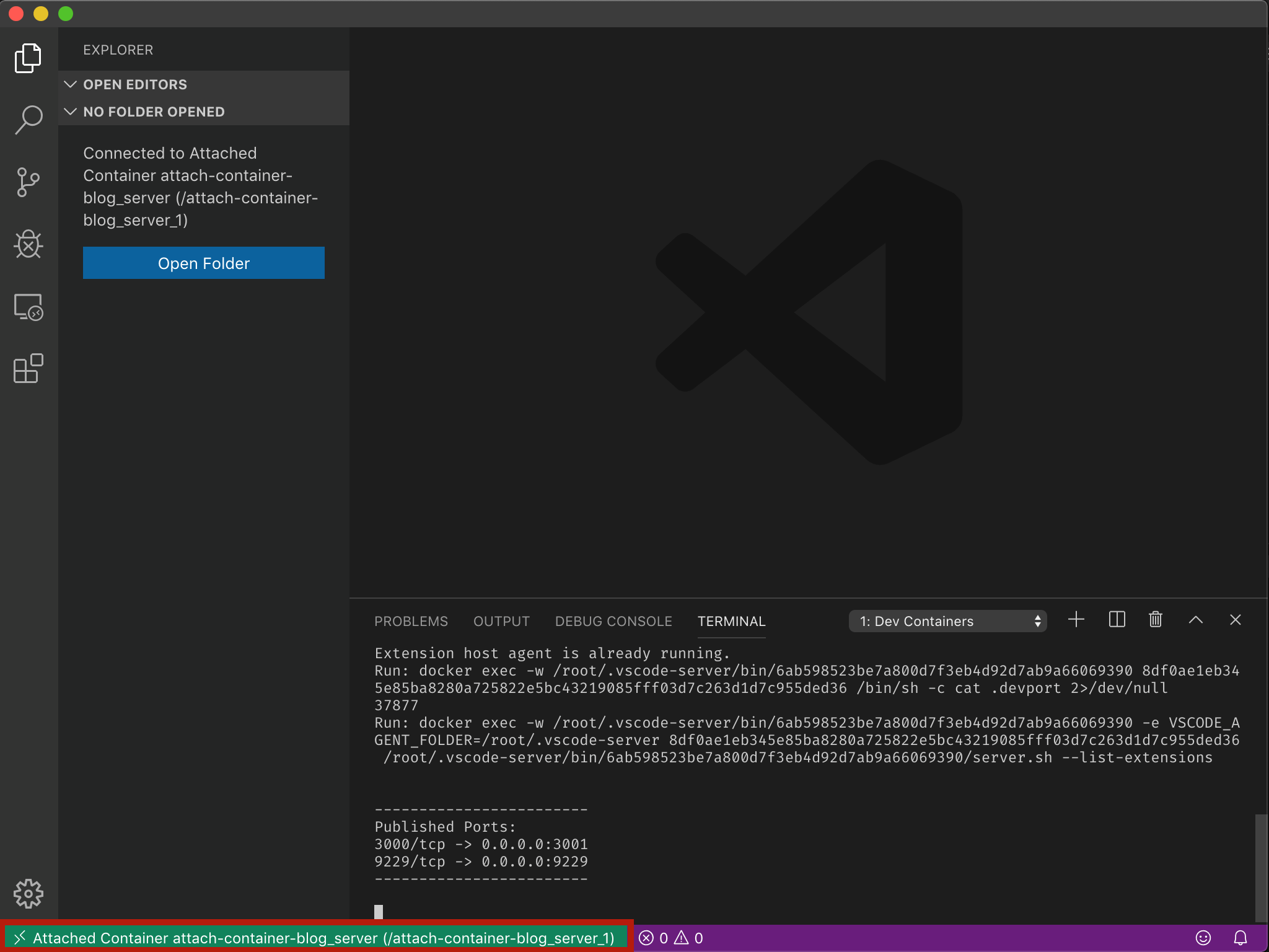 Inspecting Docker Containers with Visual Studio Code (2022)