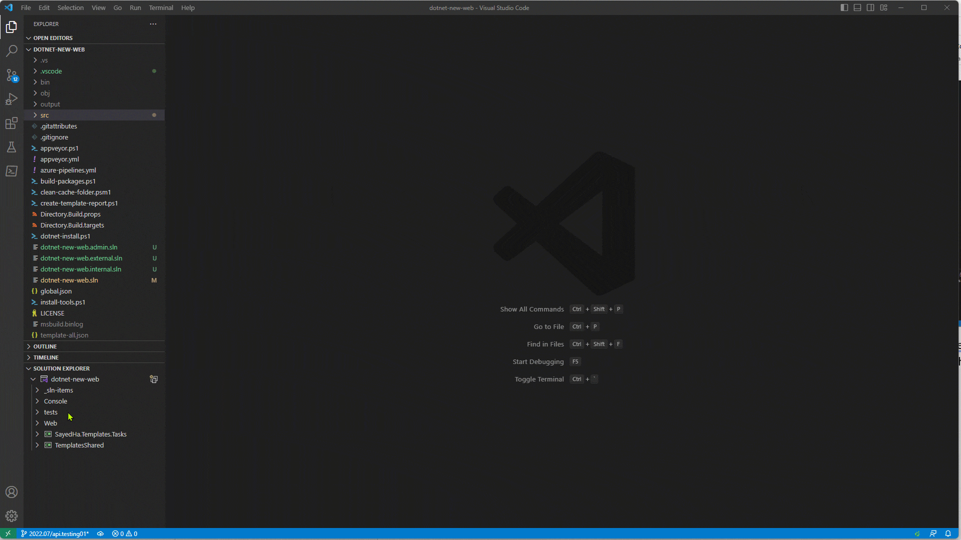 Manage C projects in Visual Studio Code