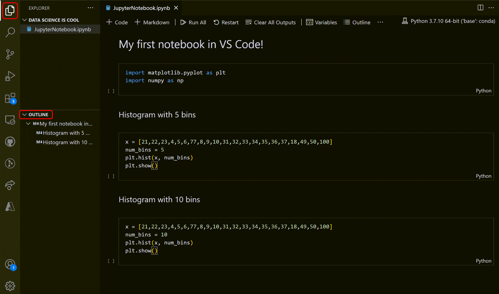 Working with Jupyter Notebooks in Visual Studio Code (2023)