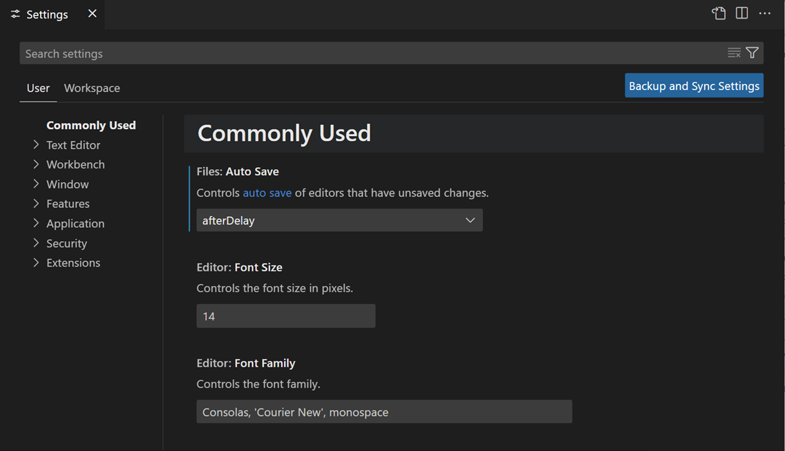 Visual studio code editor tab gasleather