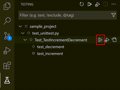 Testing Python in Visual Studio Code