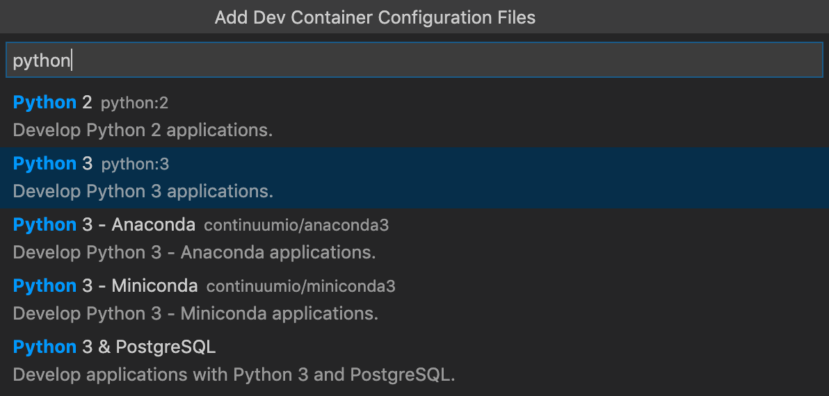 Configure separate containers for multiple projects