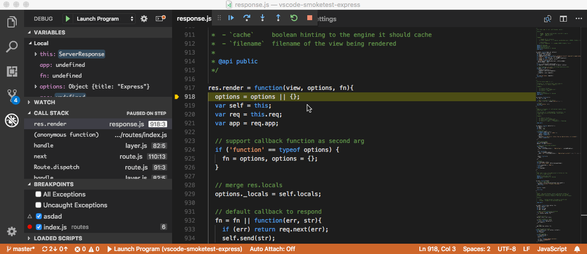 Debugging In Visual Studio Code