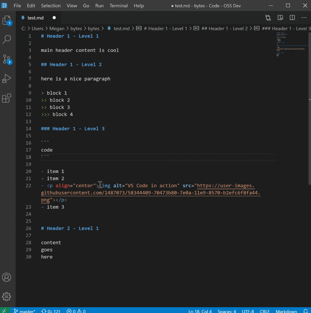 Visual Studio Code October 2020