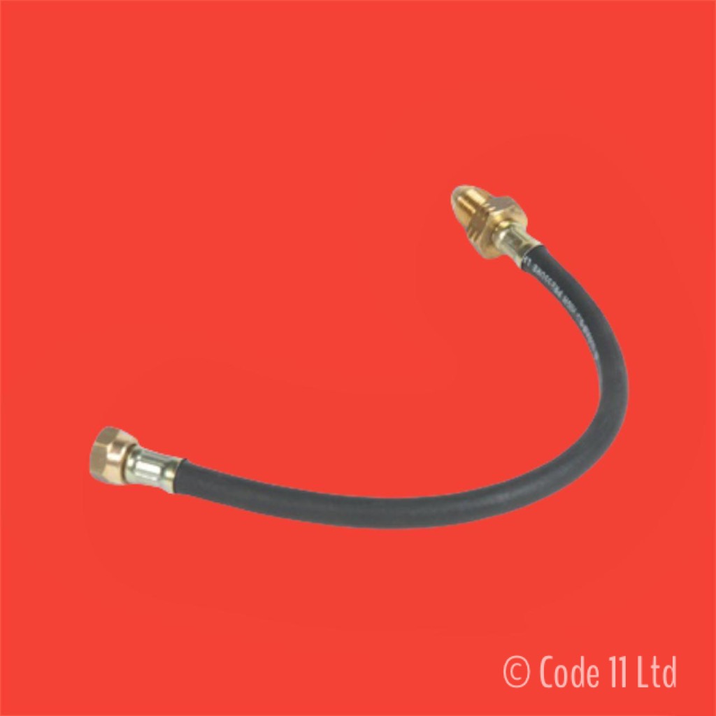 Propane Hose Assembly 450mm Shop Online at Code 11 LTD