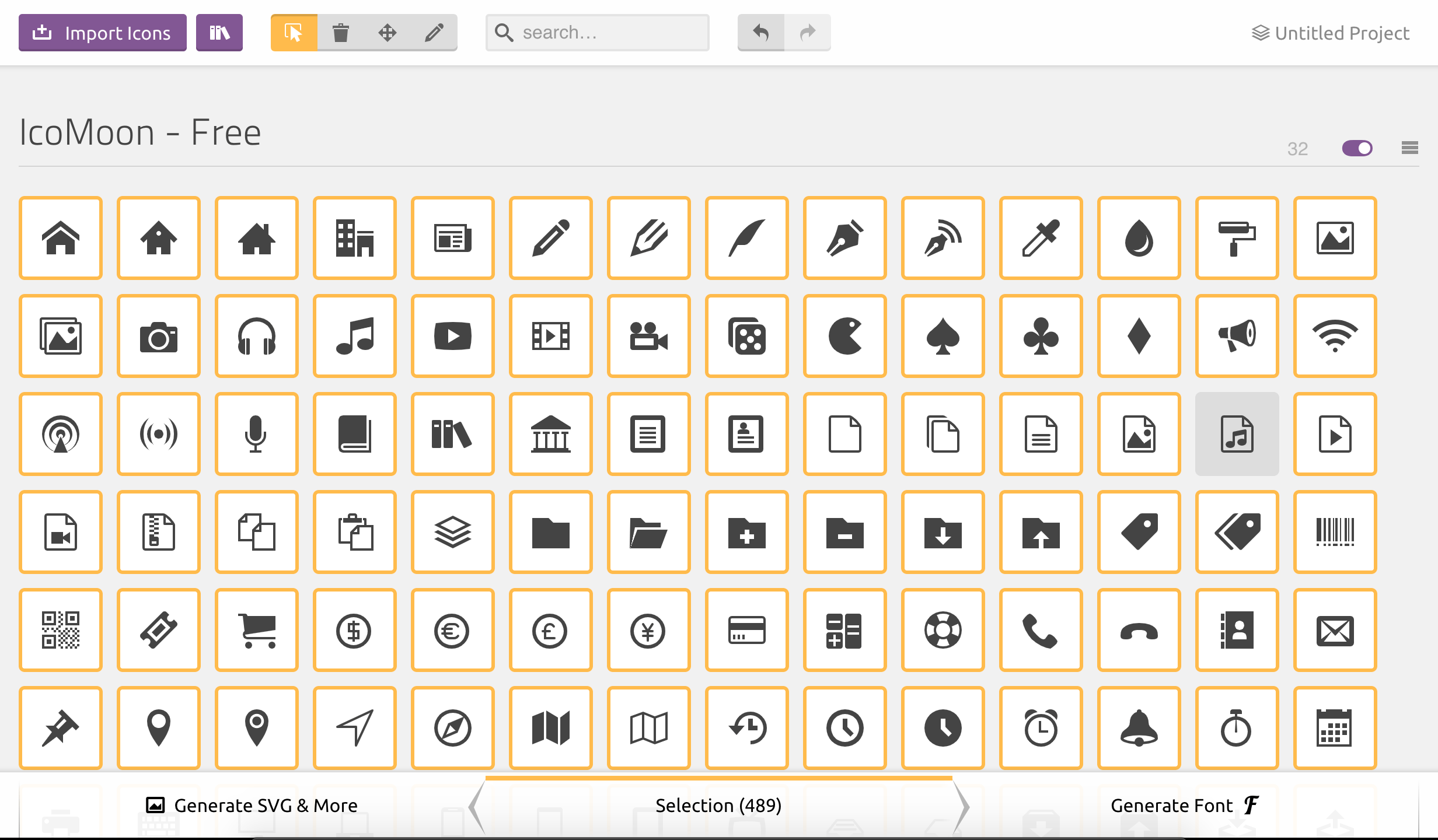 Hướng dẫn tuỳ chỉnh bộ Icons trong React Native.