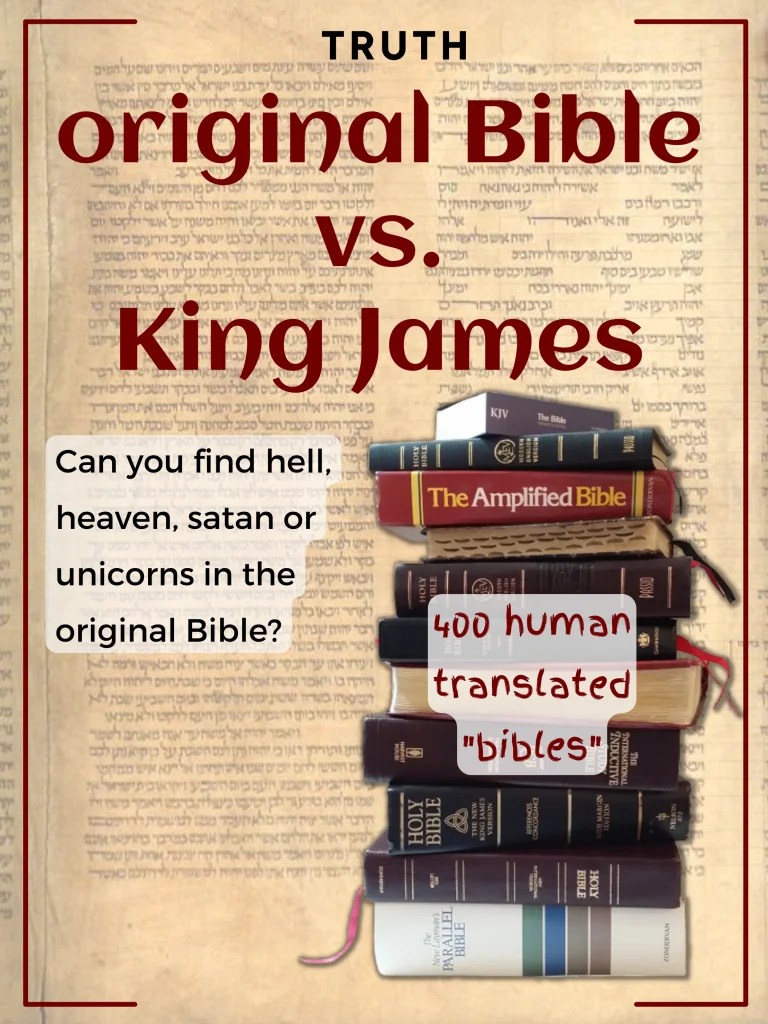 TRUTH ORIGINAL BIBLE VS KING JAMES Original Bible Foundation Trust
