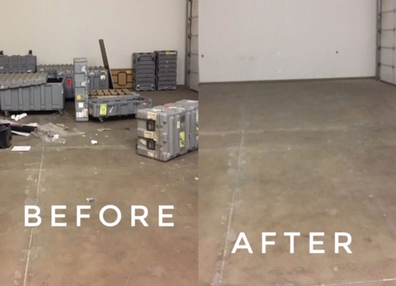 Clean Garage Before And After
