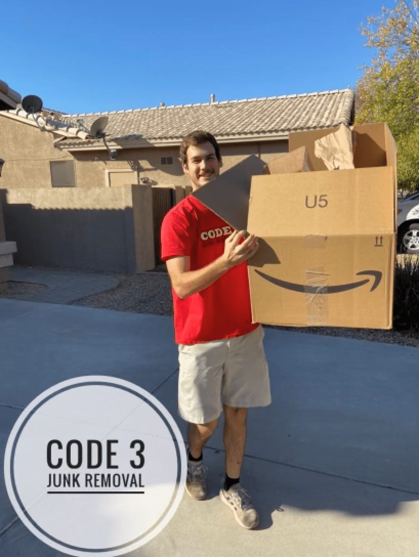 Cardboard Box Pickup And Removal Mesa Code 3 Junk Removal