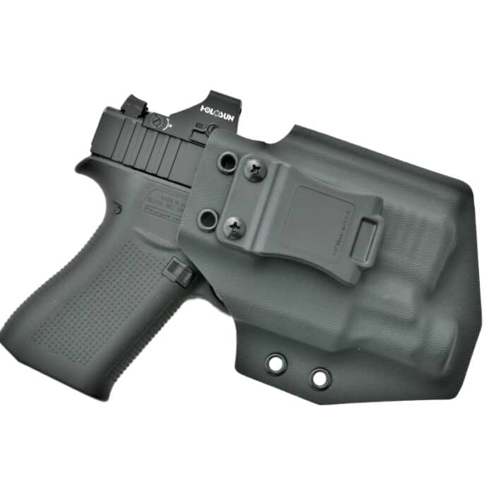 IWB Light Bearing Holster Glock 43X MOS with TLR7 SUB Code 4 Defense