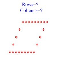 Hollow parallelogram star pattern program in Java - Code for Java c