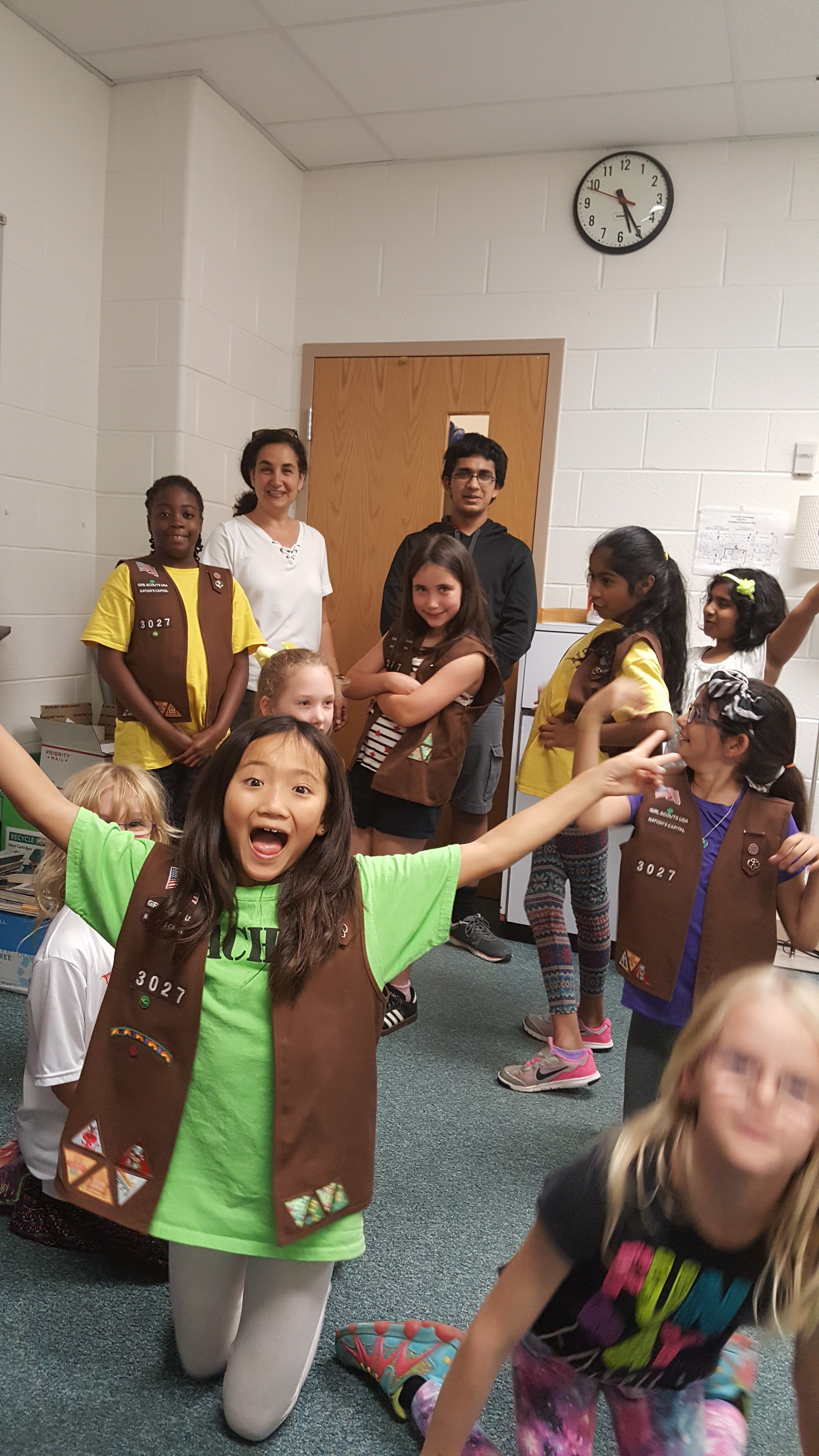 Girl Scouts 2017 (Fairfax County, Virginia, United States) Code All Stars