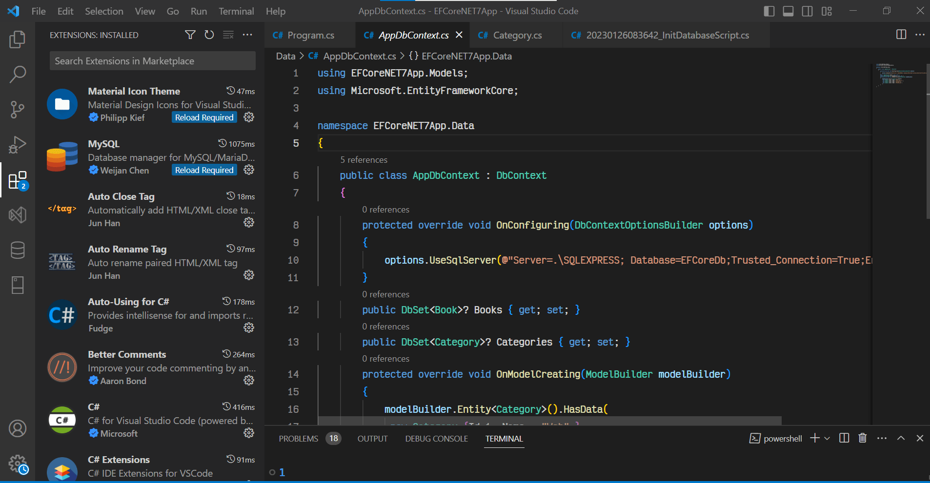 Visual Studio Code 7 Code And Prod technology & CSharp