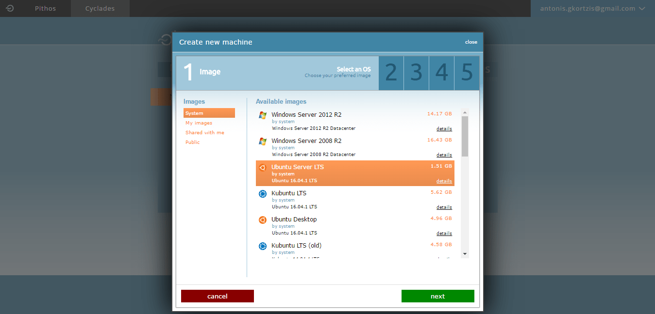 Settingup a Java Server at okeanos