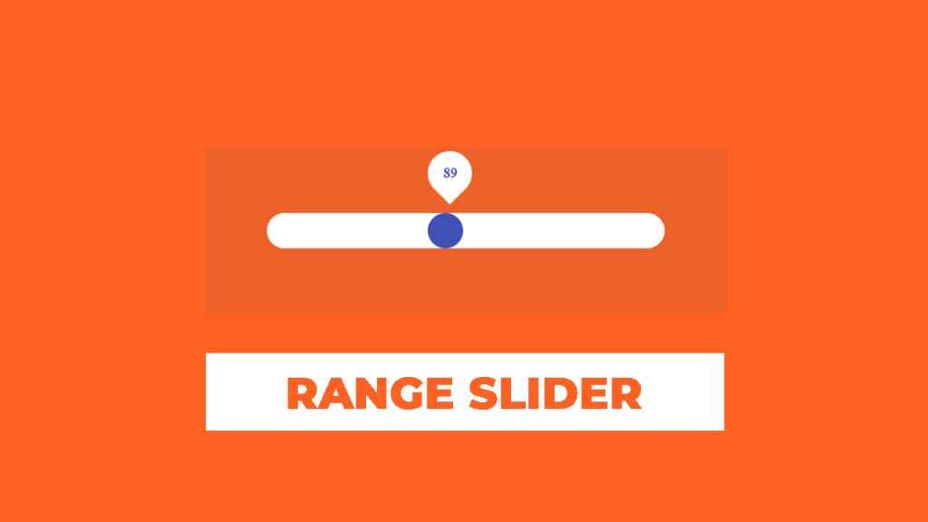 Animated Range Slider using HTML CSS & JavaScript CodeBari