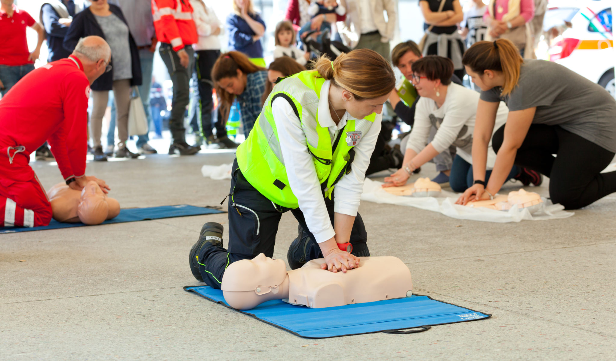 CPR and AED Training Code Blue First Aid Training