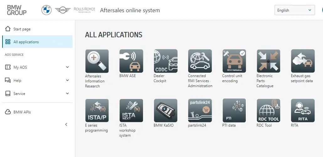 BMW MINI RR Diagnostics Repair Specialist Official BMW ISTA