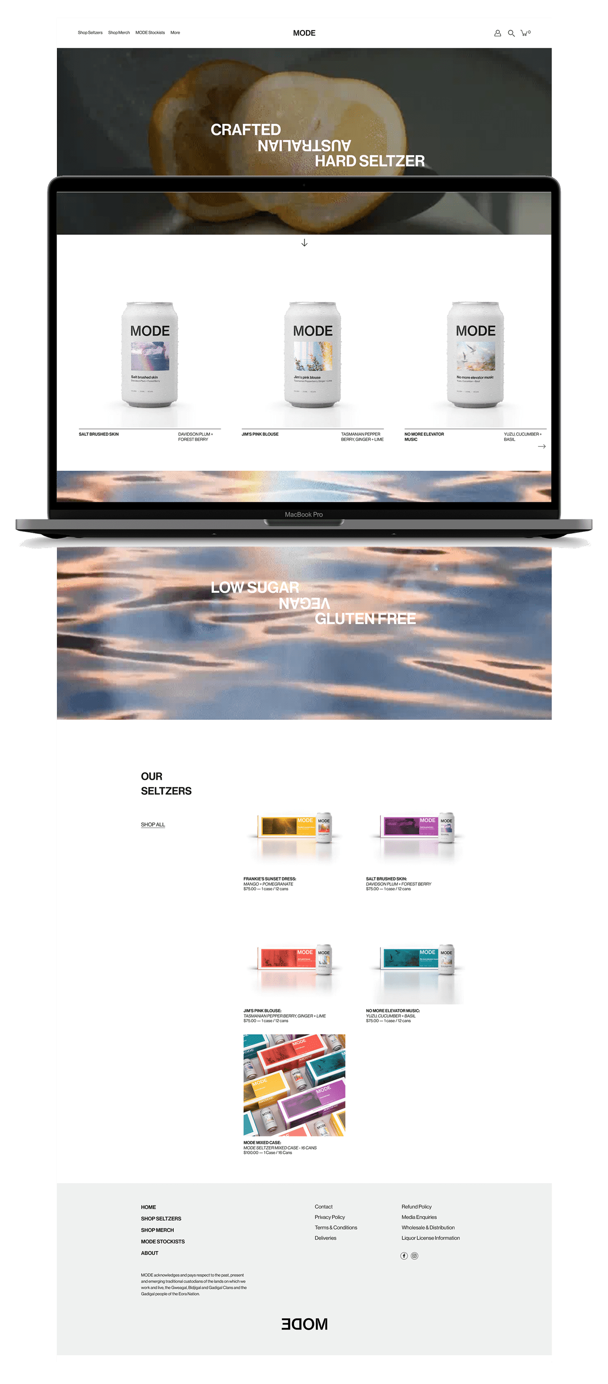 MODE Hard Seltzer Code Brewery