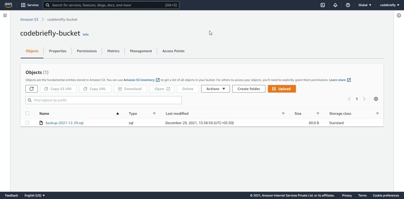 How to Upload File to AWS S3 Bucket Laravel Codebriefly
