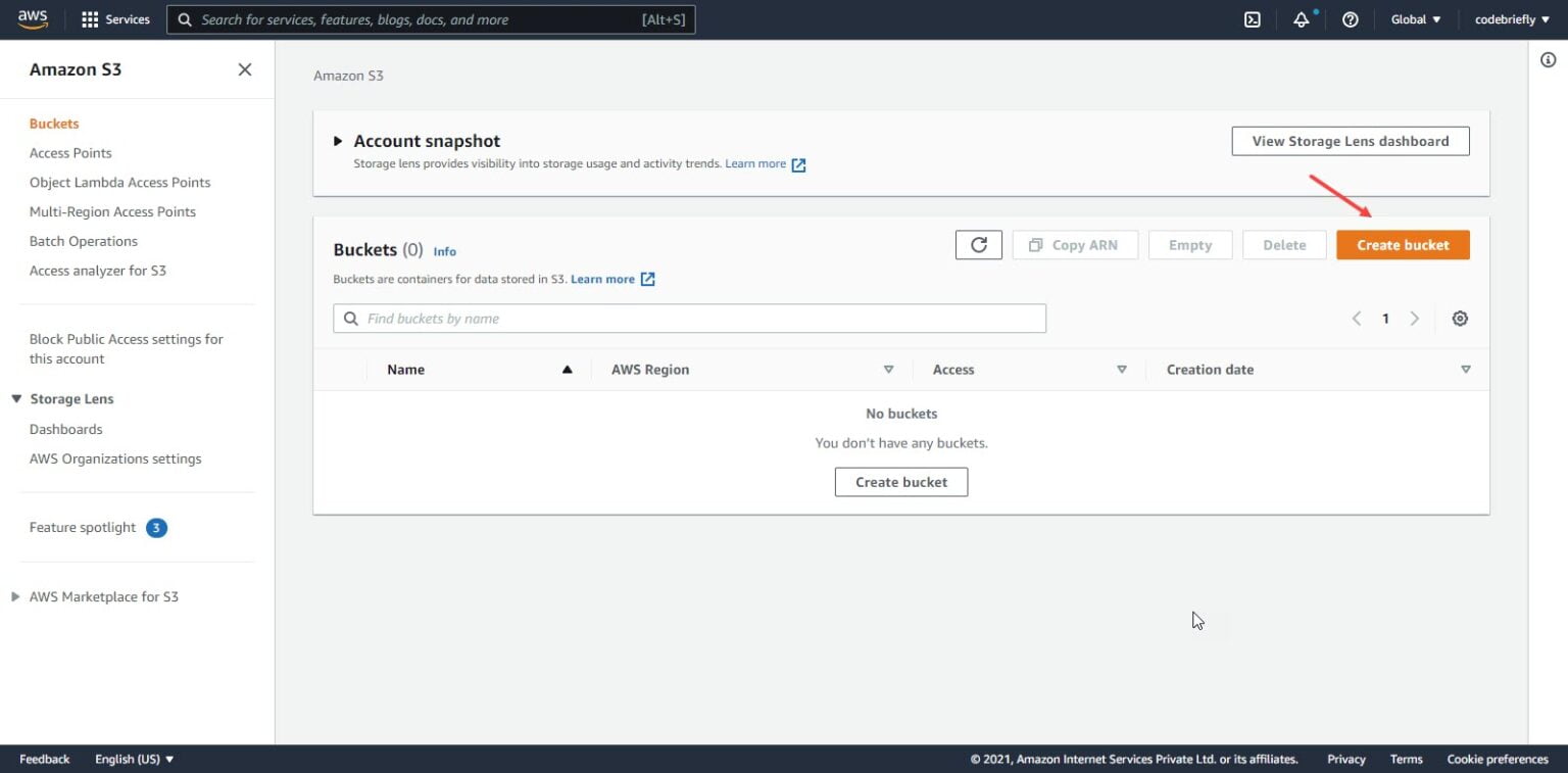 How to Upload File to AWS S3 Bucket Laravel Codebriefly
