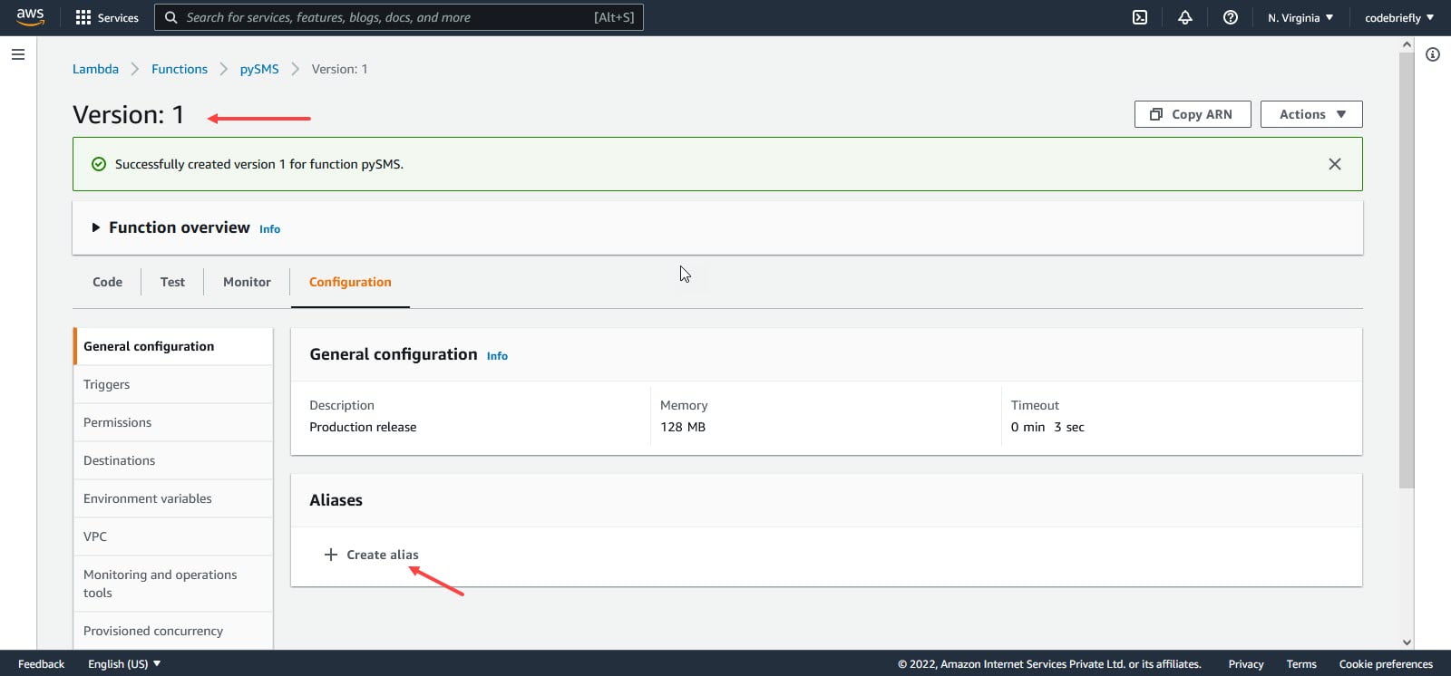 How to Manage AWS Lambda Versioning and Aliases Codebriefly