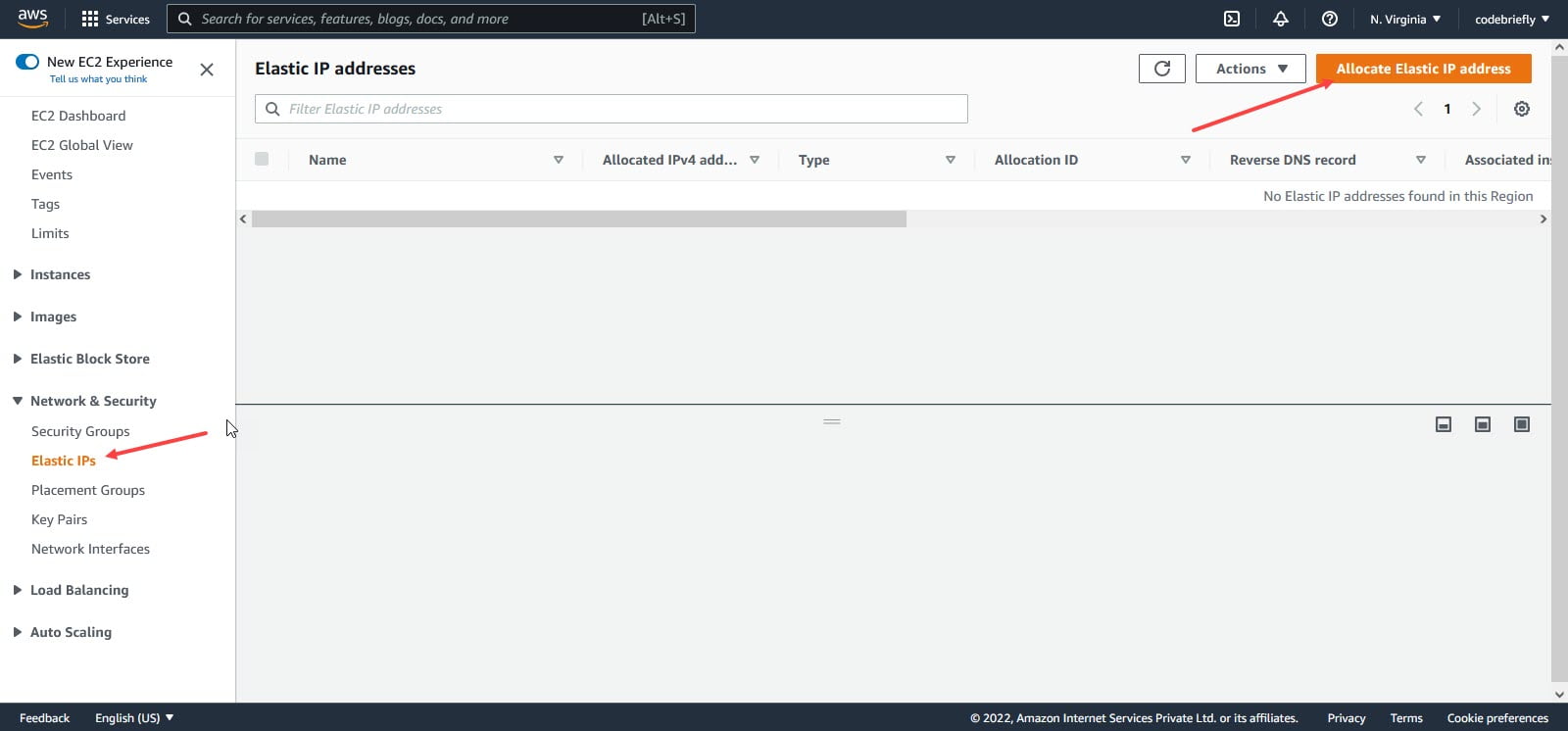 How to Manage Elastic IP in AWS? Codebriefly